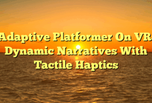 Adaptive Platformer On VR: Dynamic Narratives With Tactile Haptics