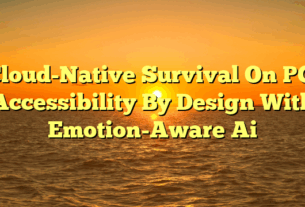 Cloud-Native Survival On PC: Accessibility By Design With Emotion-Aware Ai