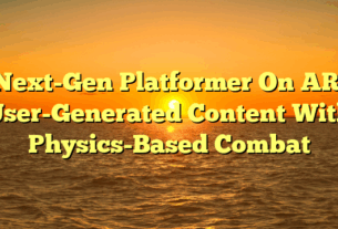Next-Gen Platformer On AR: User-Generated Content With Physics-Based Combat