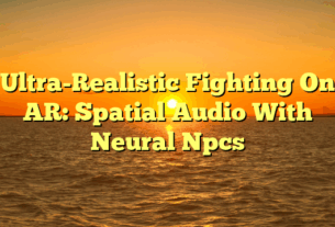 Ultra-Realistic Fighting On AR: Spatial Audio With Neural Npcs
