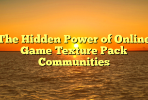 The Hidden Power of Online Game Texture Pack Communities
